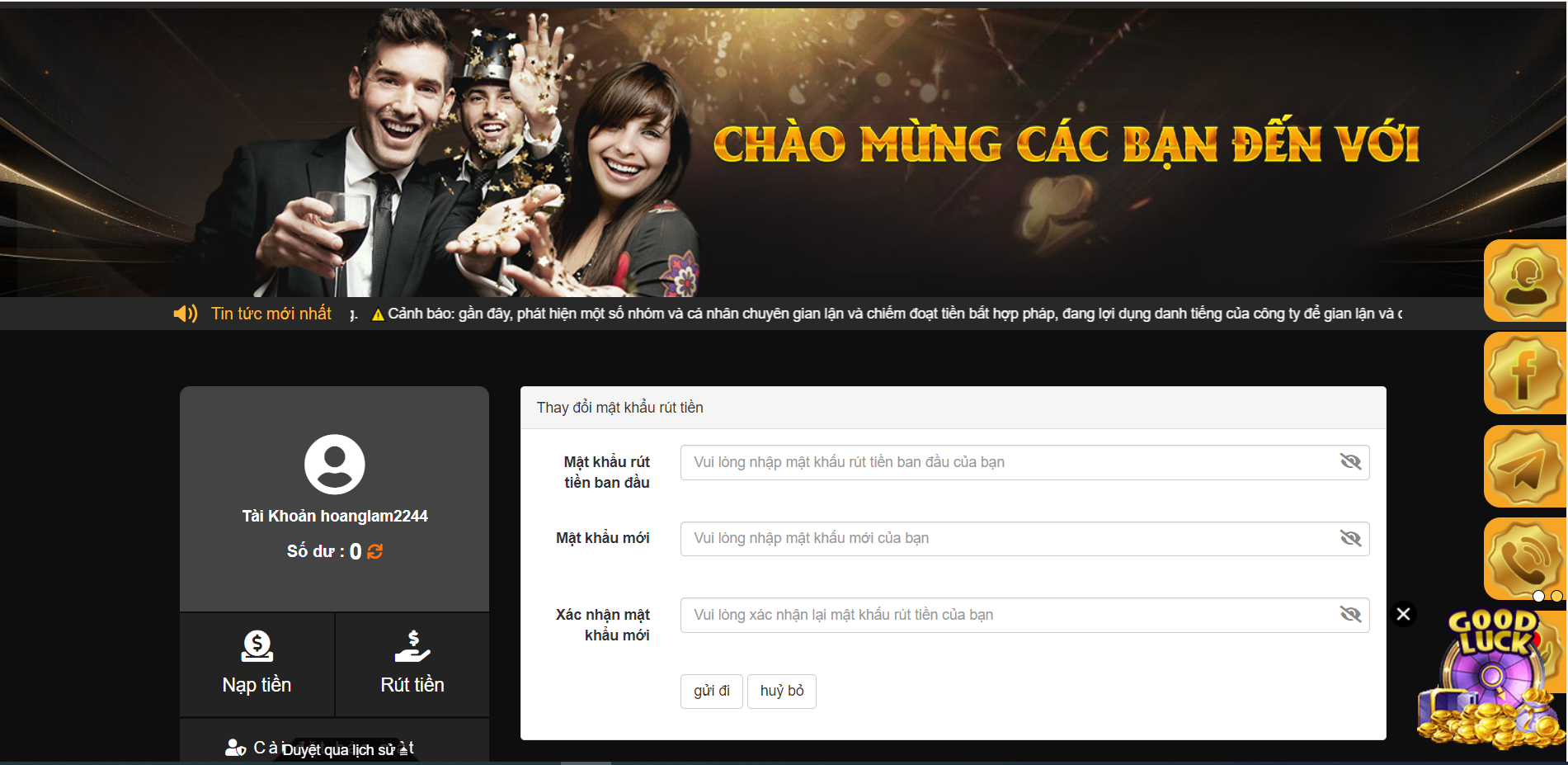 Thực hiện điền th&ocirc;ng tin theo y&ecirc;u cầu hệ thống